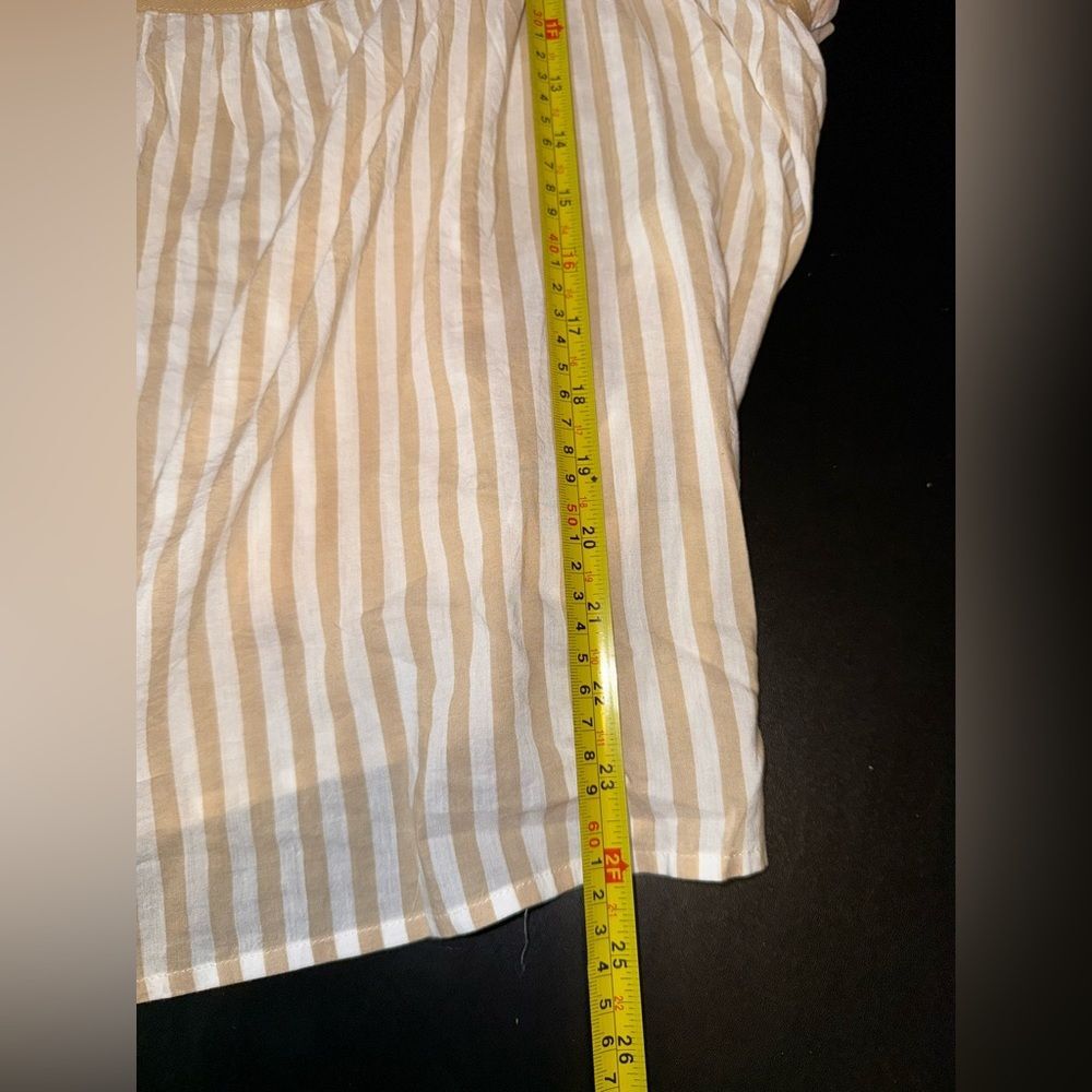 Aerie Women’s Striped Tie Strap Loose Tank Size XL EUC Feminine vacation - Picture 7 of 7